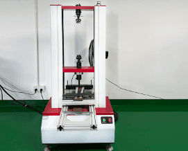 Tensile Tester to assess the strength and durability of the materials used on the smart locks