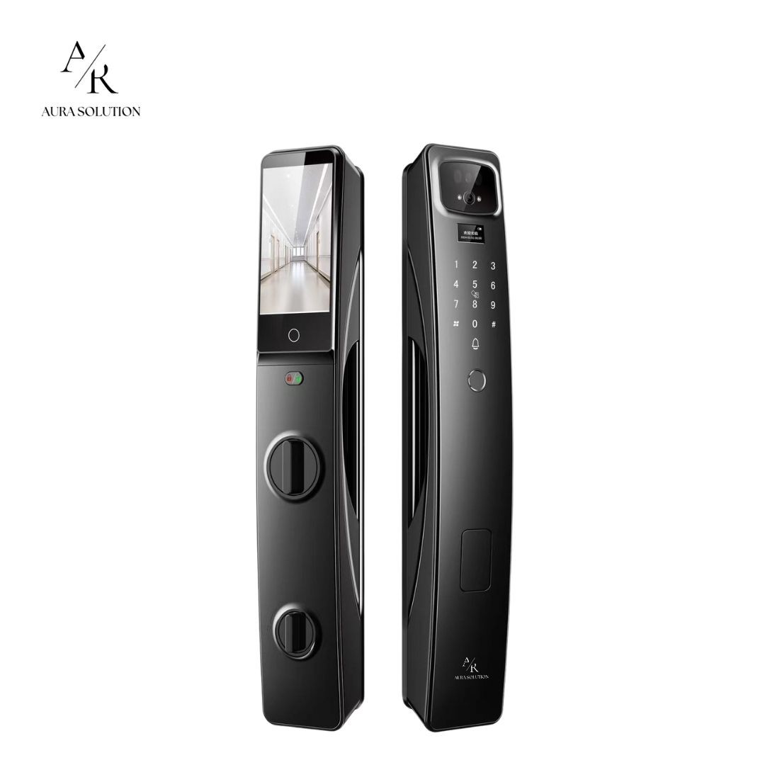 AURA ELITE E1 - Symmetrical Aesthetics Smart AI Locking Mechanism Smart Lock